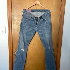 Acne Light Blue Bootcut Jeans